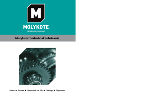 Molykote Industrial high performance lubricants|Dow Corning