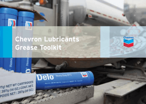 Chevron Lubricants Grease Toolkit