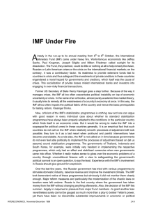 IMF Under Fire - Intereconomics | Archive