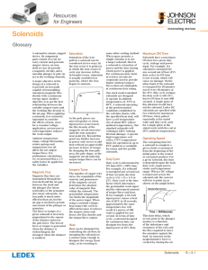 Solenoids - Johnson Electric