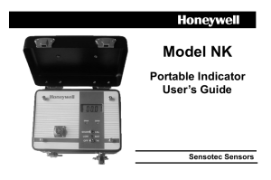 Model NK - Honeywell Test and Measurement Sensors
