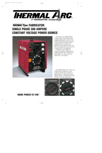 fabricator single phase 300 ampere constant voltage power source