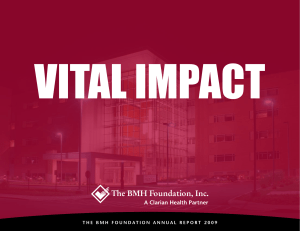 The BMH Foundation, Inc.