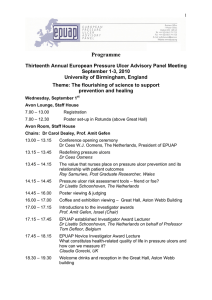 EPUAP programme - Welsh Wound Network