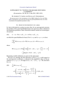 View PDF - The Econometric Society