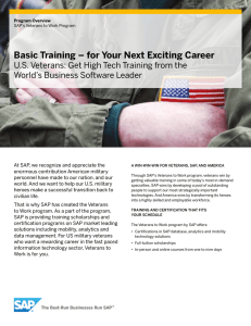 Veterans to Work Program