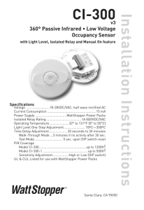 CI-300 Installation Instructions