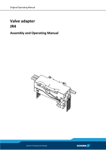 Valve adapter JR4