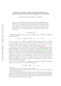 Harnack Inequalities for SDEs Driven by Time