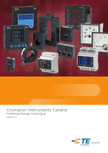 Catalist 2012 - Crompton Instruments