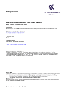 Time-Delay System Identification - VBN