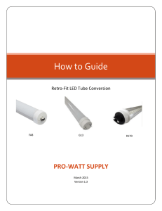 How to Guide - Pro Watt Supply
