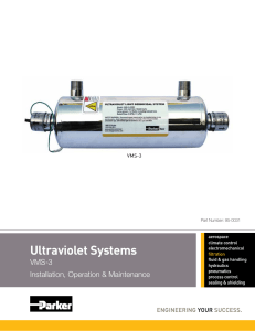 TM-VMS-3 Technical Manual - Village Marine Watermakers