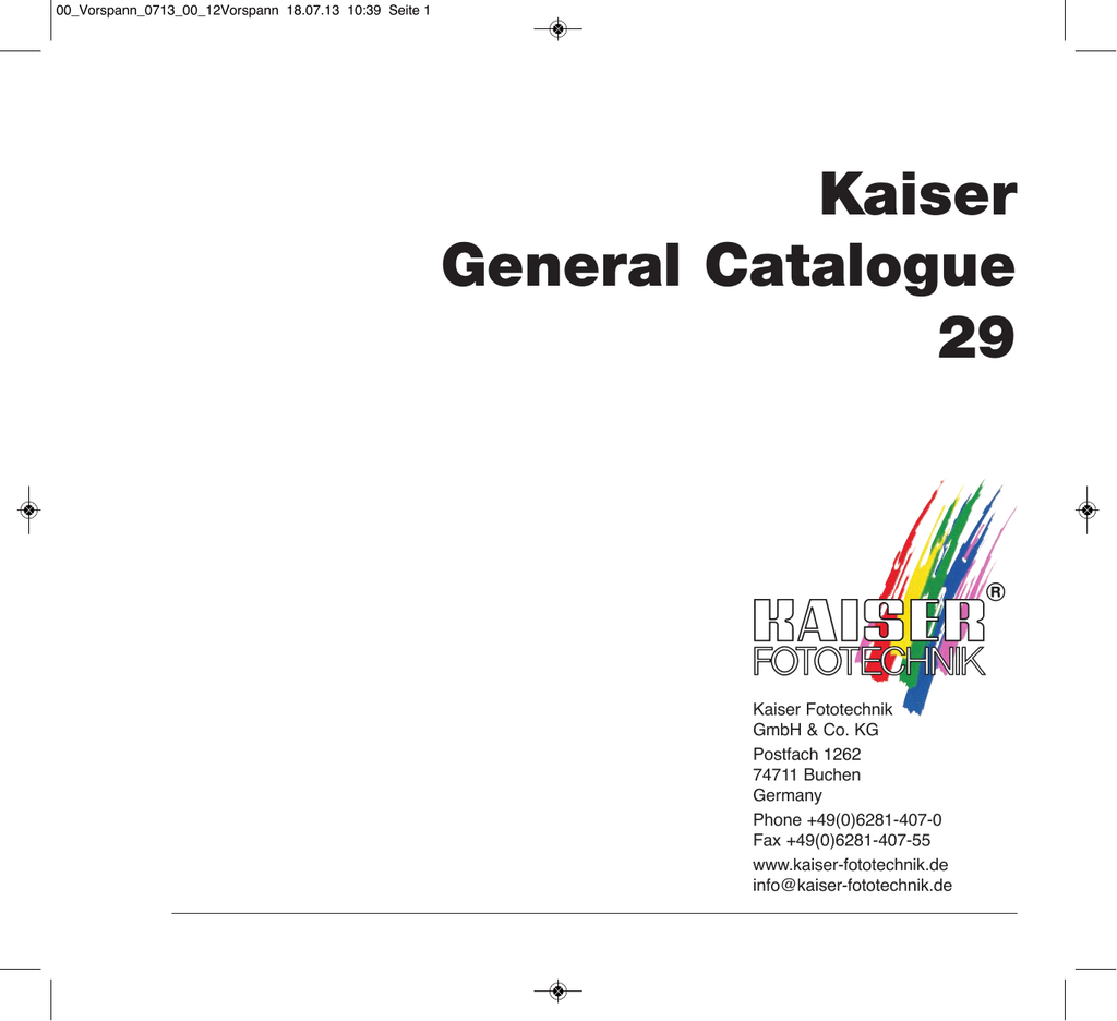 Kaiser Fototechnik Lab Trays 24x30 