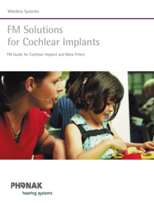 FM Solutions for Cochlear Implants