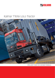Kalmar TT616i LoLo Tractor