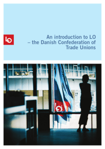 An introduction to LO – the Danish Confederation of Trade Unions