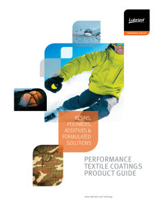 performance textile coatings product guide