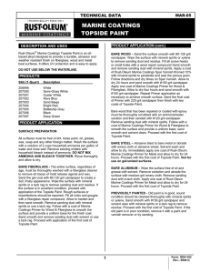 marine coatings topside paint