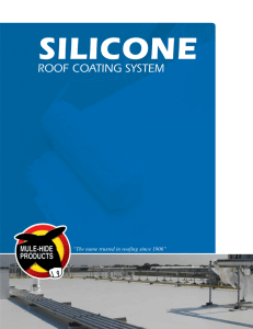 Silicone Roof Coating System Brochure - Mule-Hide