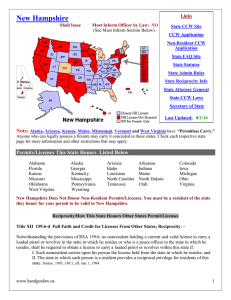 New Hampshire - Handgunlaw.us