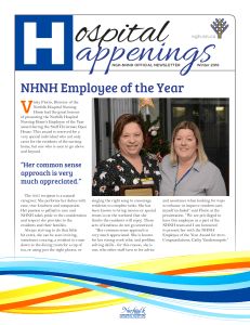 NHNH Employee of the Year - Norfolk General Hospital