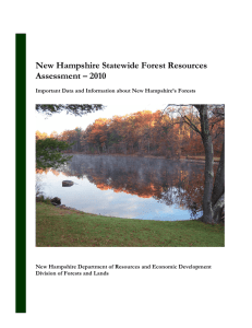 New Hampshire Statewide Forest Resources Assessment – 2010