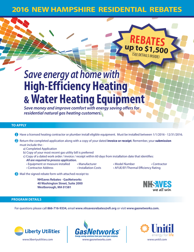 Eversource Hot Water Heater Rebate
