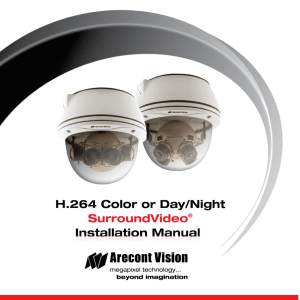 Arecont Vision H.264 Color or Day/Night SurroundVideo® Series