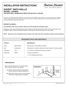 installation instructions