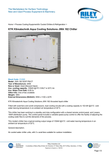 Print / KTK Klimatechnik Aqua Cooling Solutions JWA
