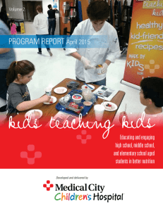 2015 Annual Report - Kids Teaching Kids
