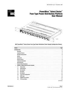 PowerWorx™ Select Series™ Fuse Type Power