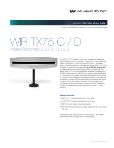 WIR TX75 C / D - Williams Sound