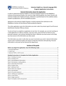 Application Instructions - Monterey Institute of International Studies