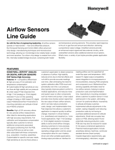 Airflow Sensors line Guide