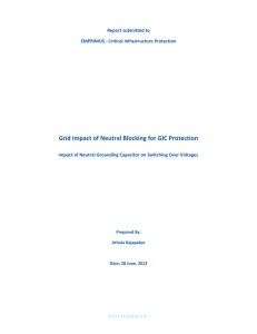 Grid Impact of Neutral Blocking for GIC Protection