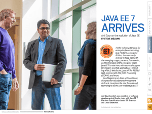 The Evolution of Java EE