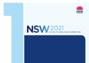 a Plan to make nsW number one
