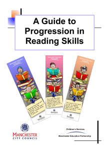 A Guide to Progression in Reading Skills