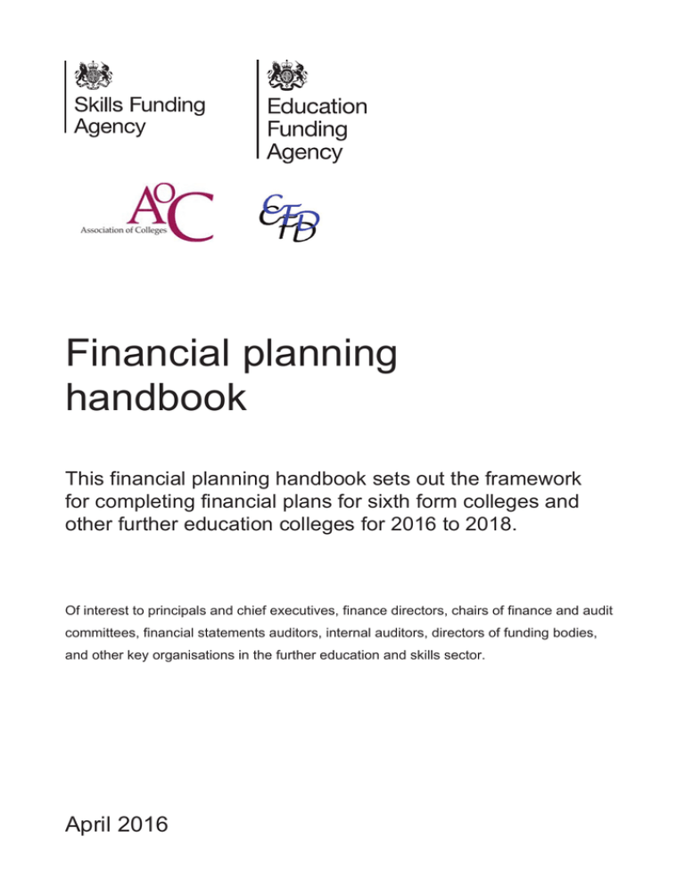 Financial planning handbook