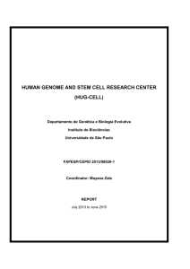 HUMAN GENOME AND STEM CELL RESEARCH CENTER (HUG