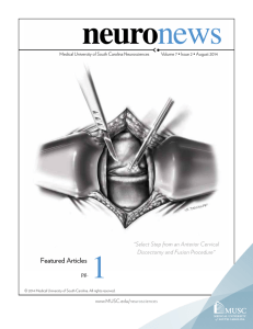 Neuronews Volume 7, Issue 2, August 2014