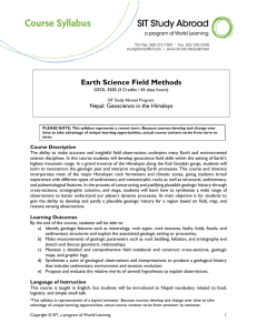 Earth Science Field Methods