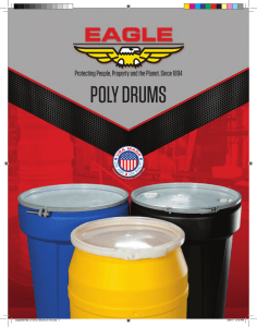 poly drums - Eagle Manufacturing Company