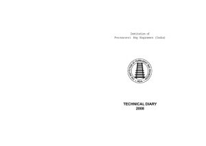 technical diary 2008 - Civil Engineering Portal