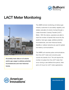 LACT Meter Monitoring - American Innovations