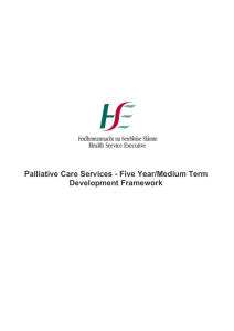 Palliative Care Services - Health Service Executive