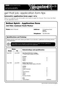 get that job: application form tips