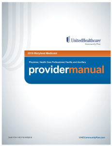 Provider Administrative Guide 2015-2016